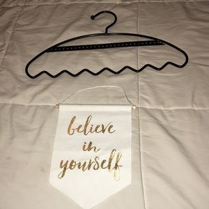 Earring hanger and wall decor